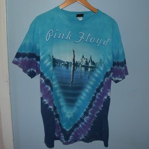 Vintage Liquid Blue Pink Floyd t shirt
